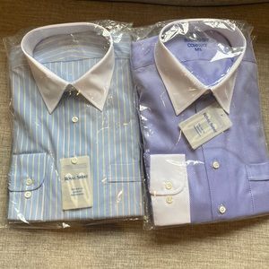 Lot of 4 Royal Shirt Company dress shirts, Size 16.5 -35 (Large)